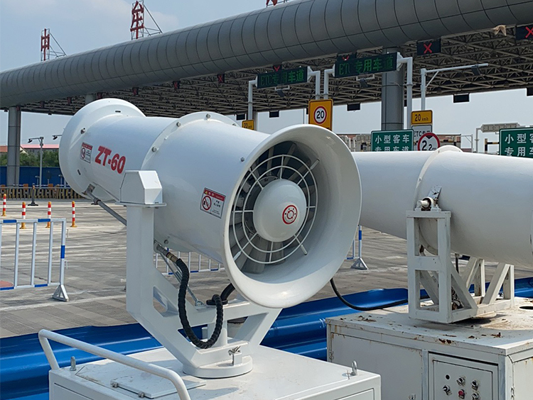 车载式雾炮机对粉尘污染治理有什么作用？