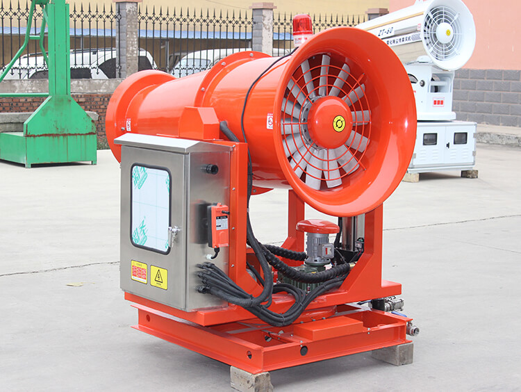 遥控远程雾炮机生产工艺有哪些？