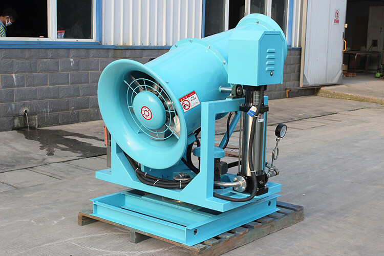 除尘雾炮机有哪些形式？除尘原理是什么？用于哪些行业？