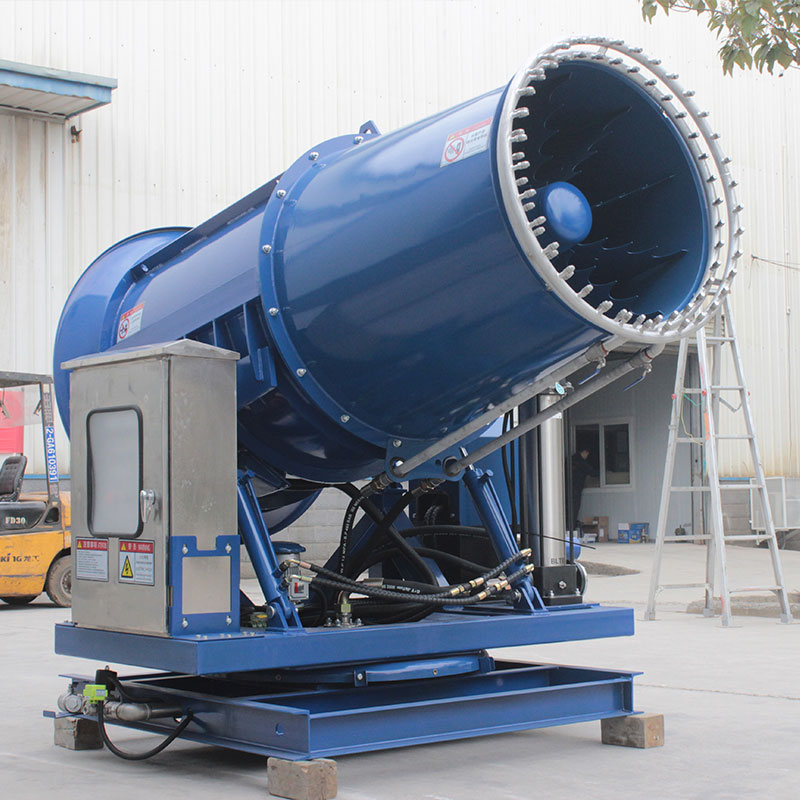 固定式除尘雾炮机粉尘治理效果怎么样？