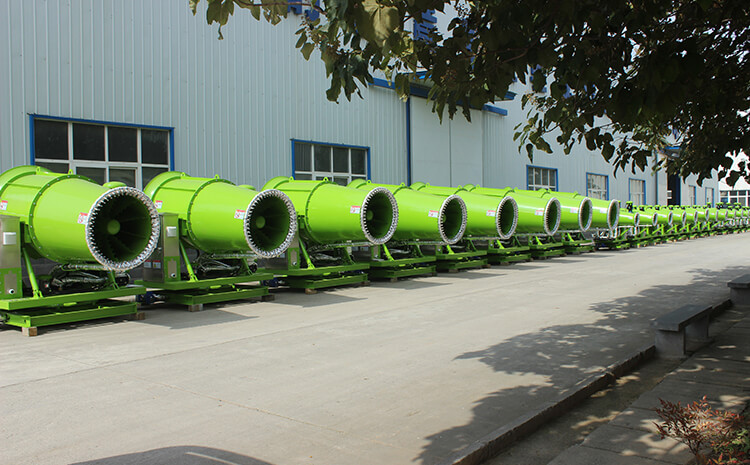 环保降尘喷雾风机