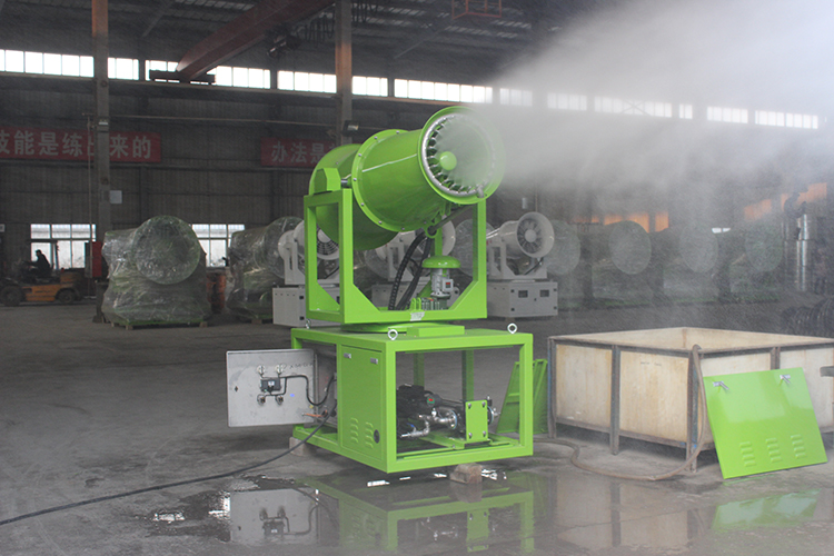 风送式雾炮机的喷雾原理是什么？