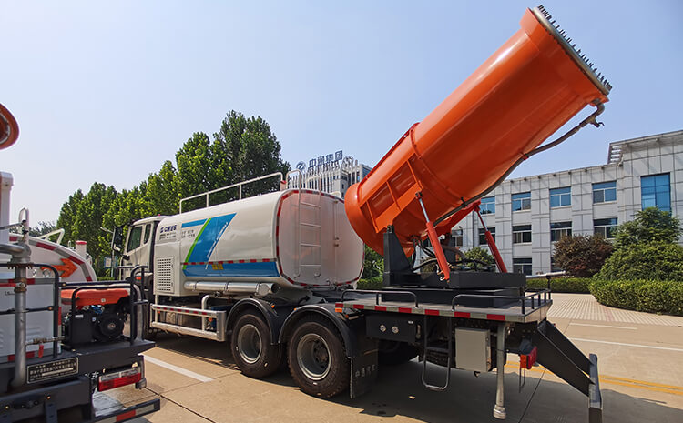 远程车载式雾炮机的喷水量有标准吗？