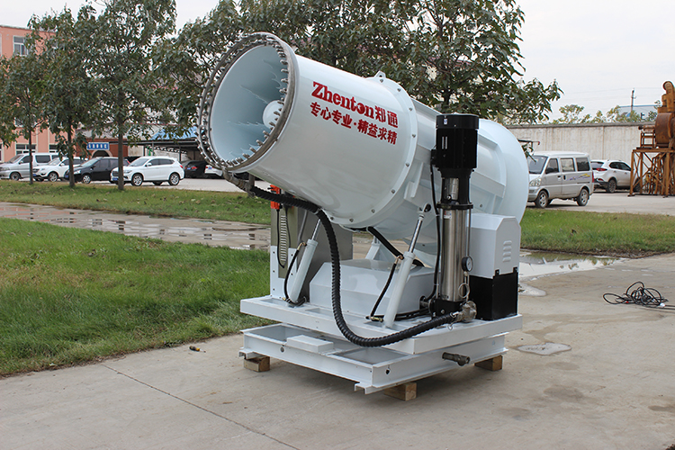 环保雾炮机的喷雾系统和电控系统分别有什么作用？