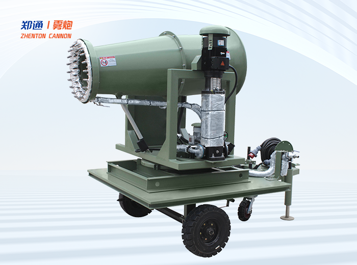 智能雾炮机是如何自动操控使用的？