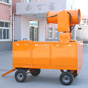 防疫消毒雾炮机和移动式喷雾风机有什么区别？选型安装怎么操作？郑通雾炮机厂家告诉您！