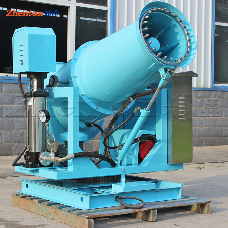 降尘雾炮机发展历程是什么？怎么选型安装？郑通风机厂家告诉您！