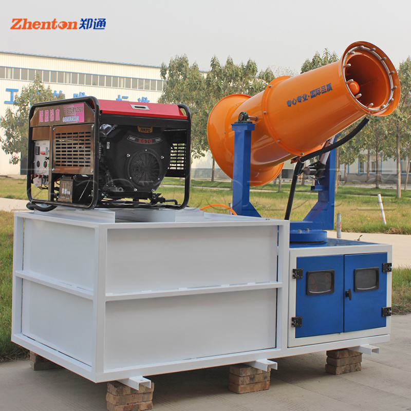 远程雾炮机出水不均匀出的水雾过大是什么原因？怎么调试维修？