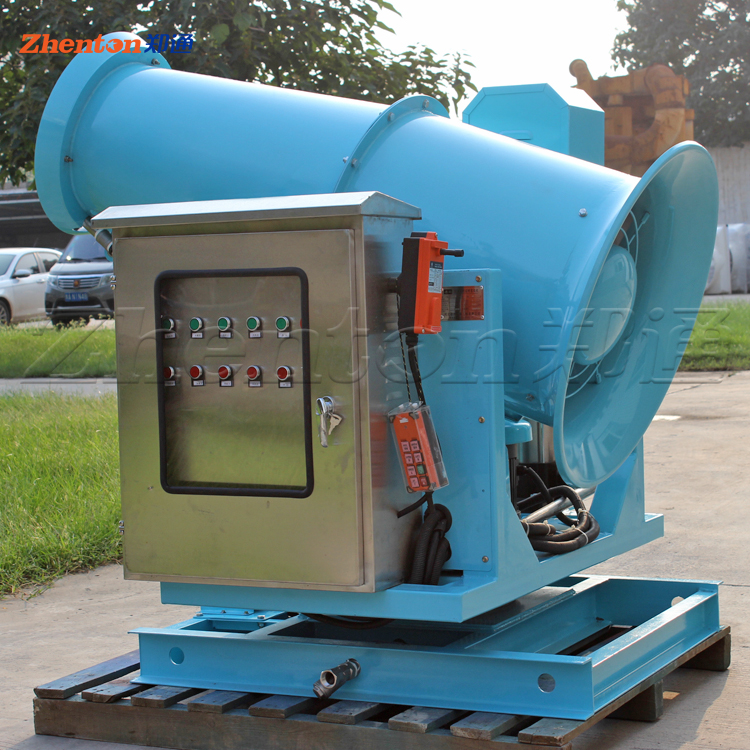 雾炮机安装之后怎么接线使用？雾炮机的遥控器怎么配对？