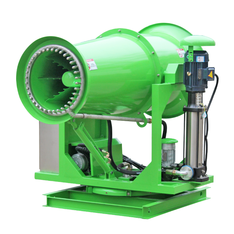 雾炮机喷雾小的原因？郑通雾炮厂家告诉您