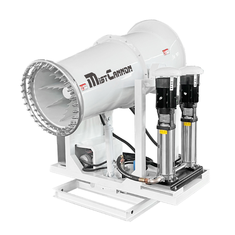 郑通钢厂超细雾炮机